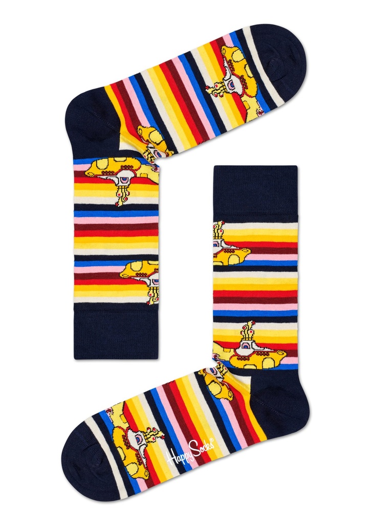 Beatles All On Board Sock