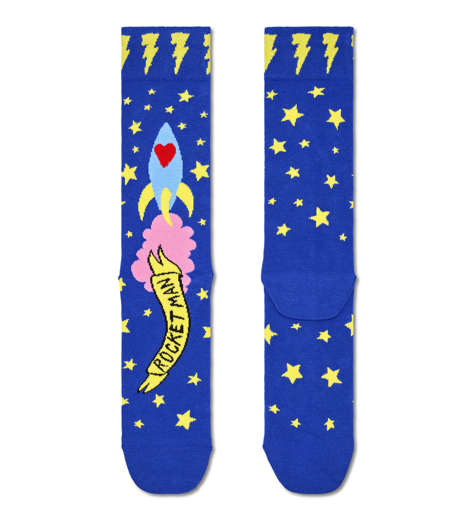 Rocket Man Sock