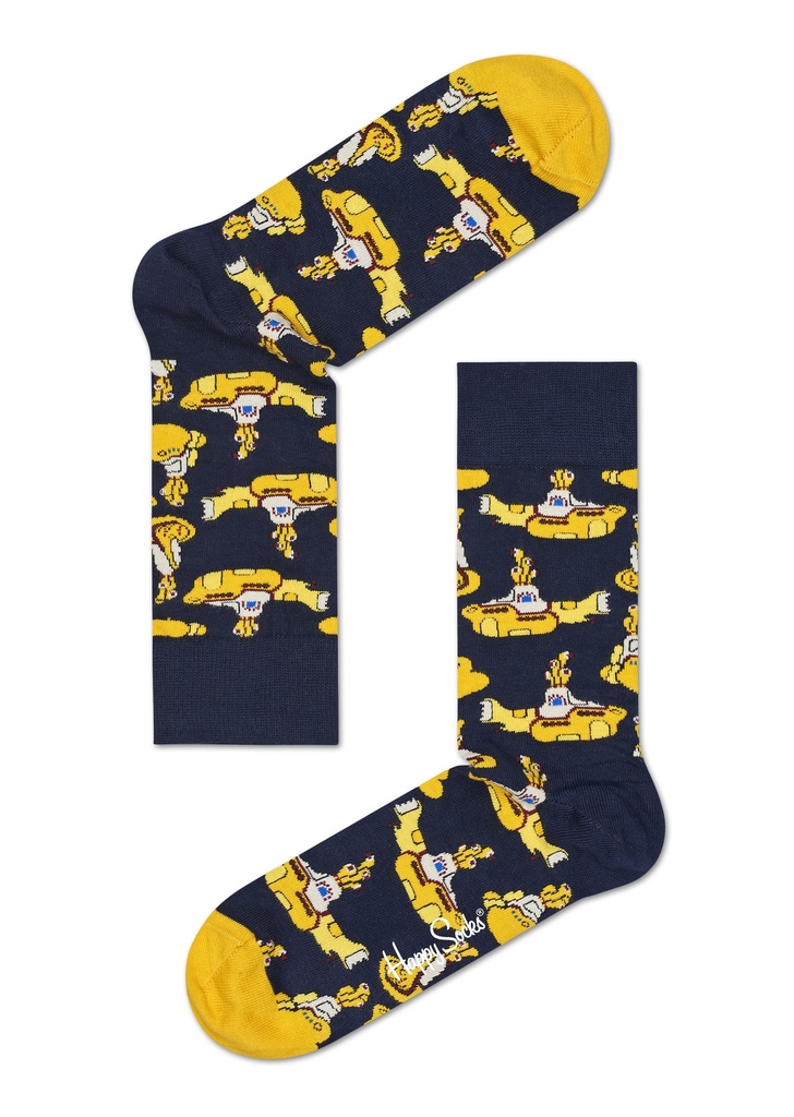 Yellow Submarine Sock