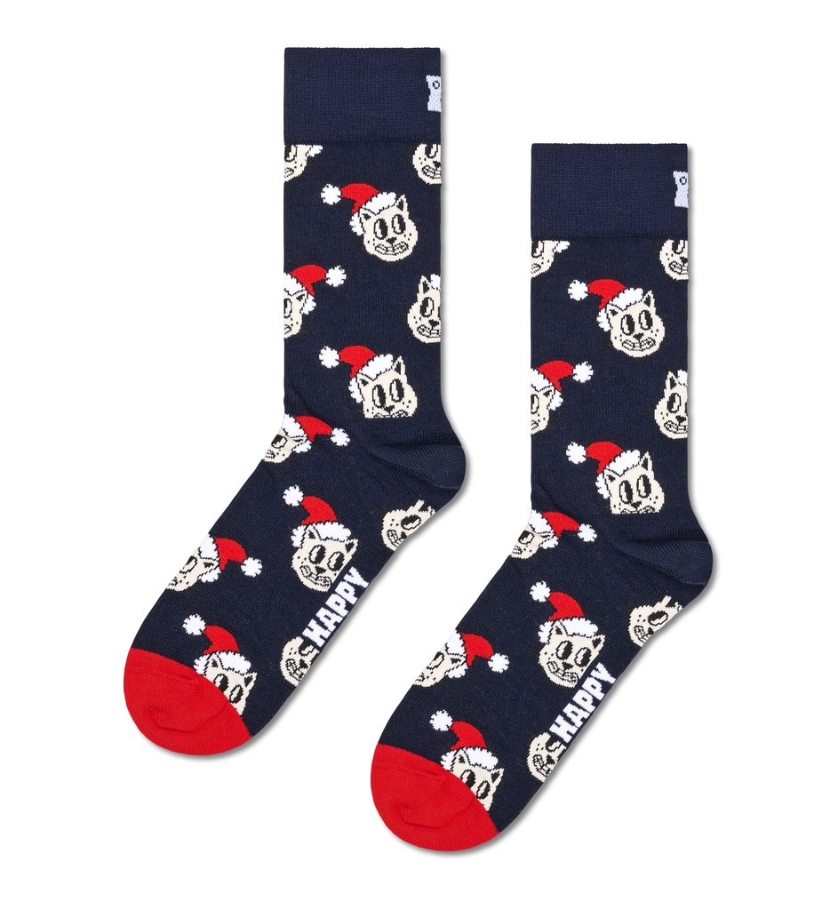 Holiday Cat Sock