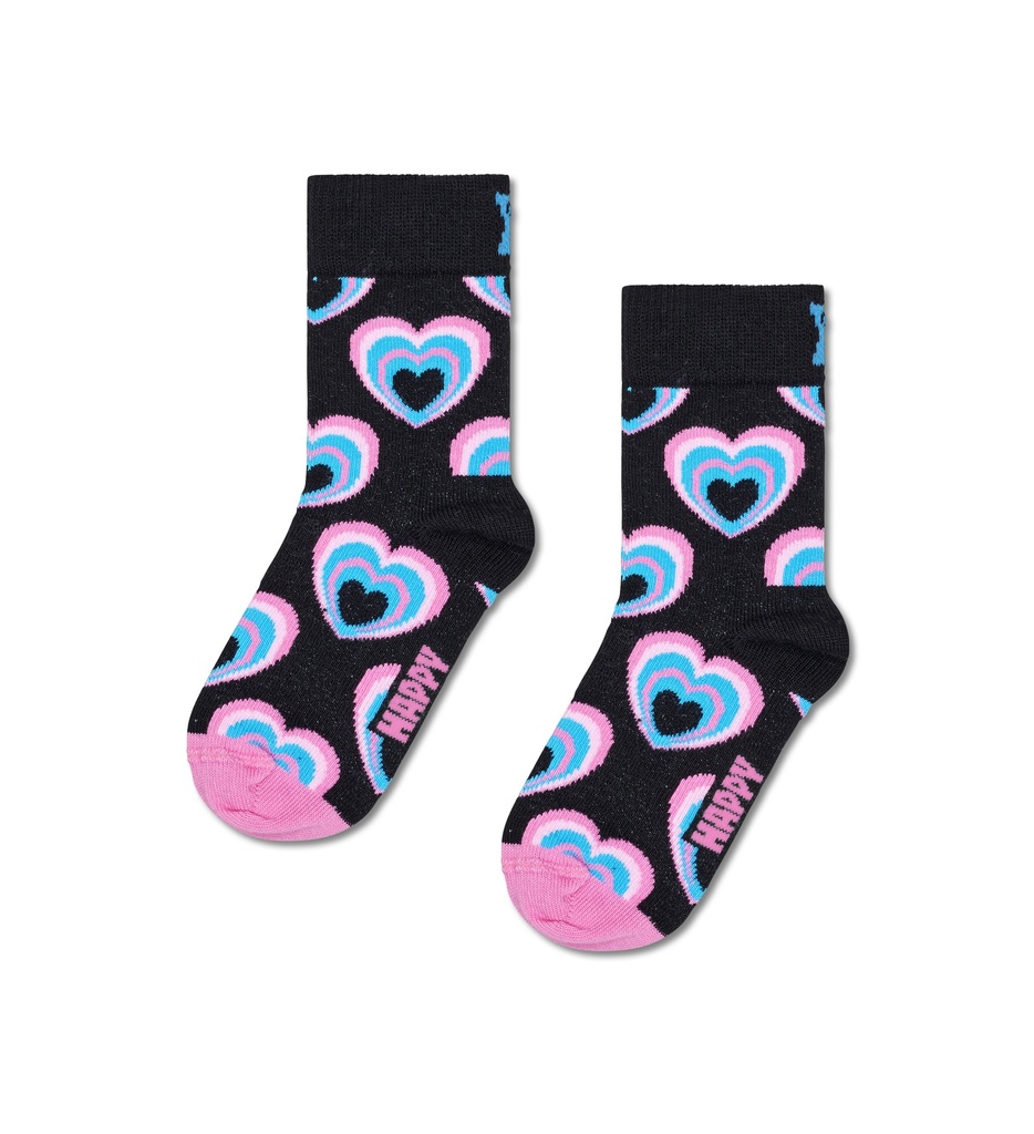 Kids Heart In Heart Sock