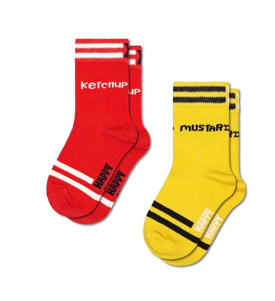 Kids 2-Pack Ketchup Socks