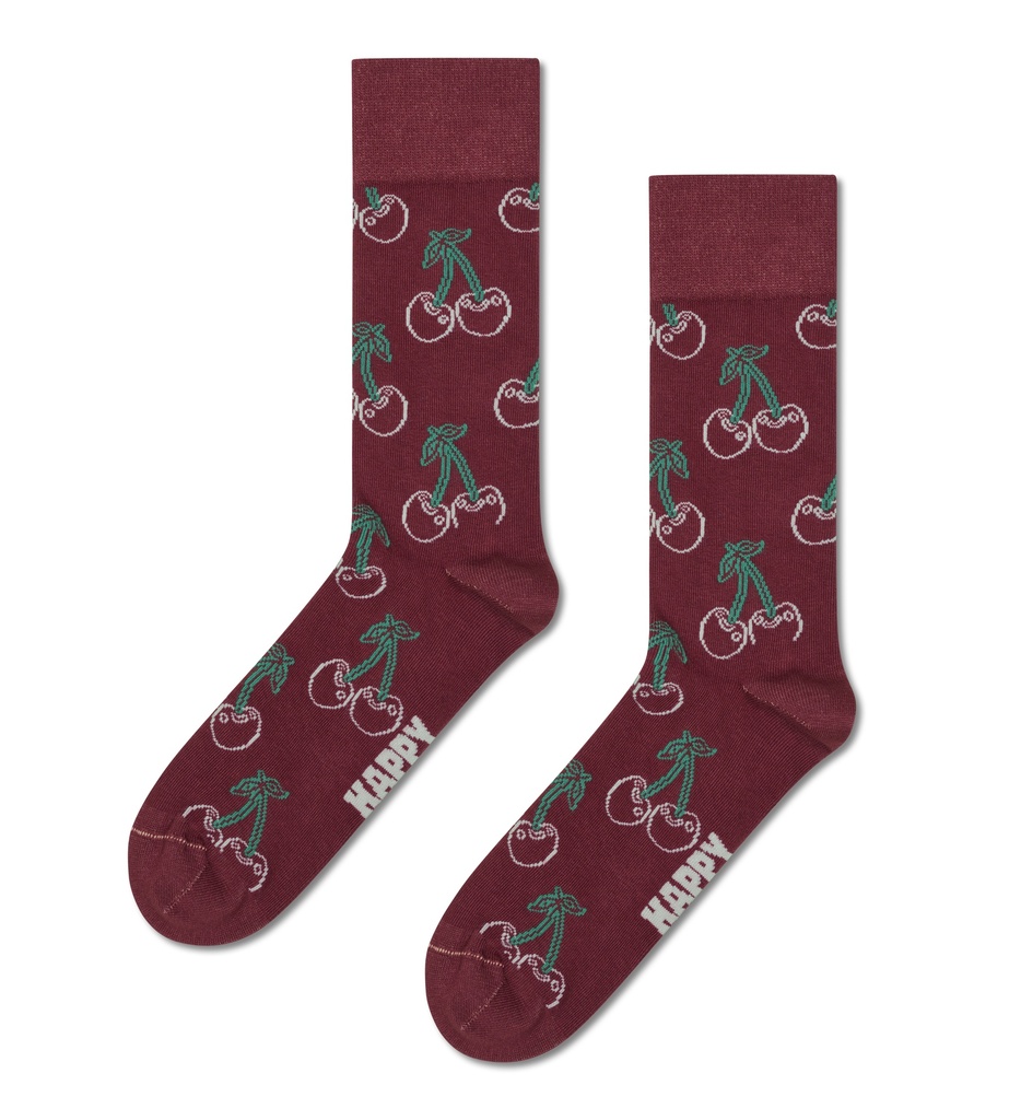 Cherry Plant Dye Sock