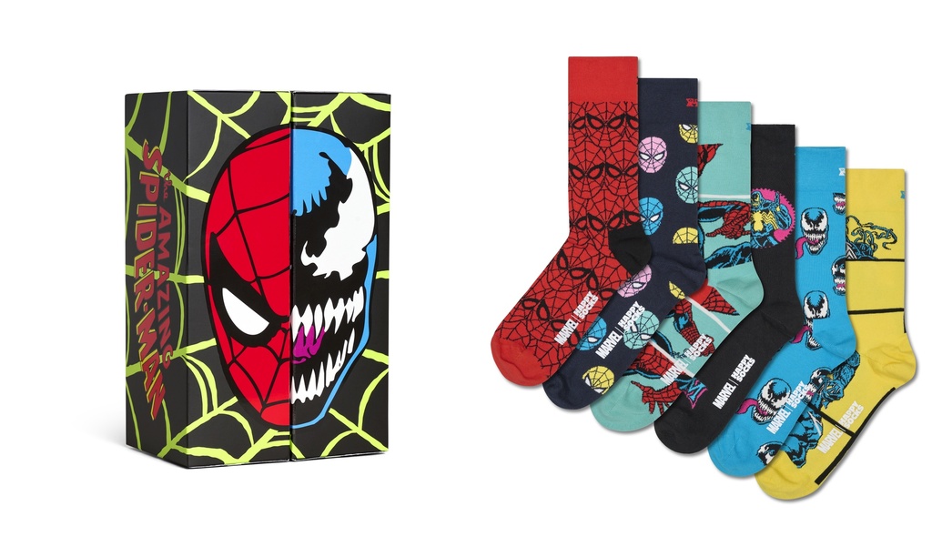 MARVEL™ Spider-Man 6-Pack Socks Gift Set