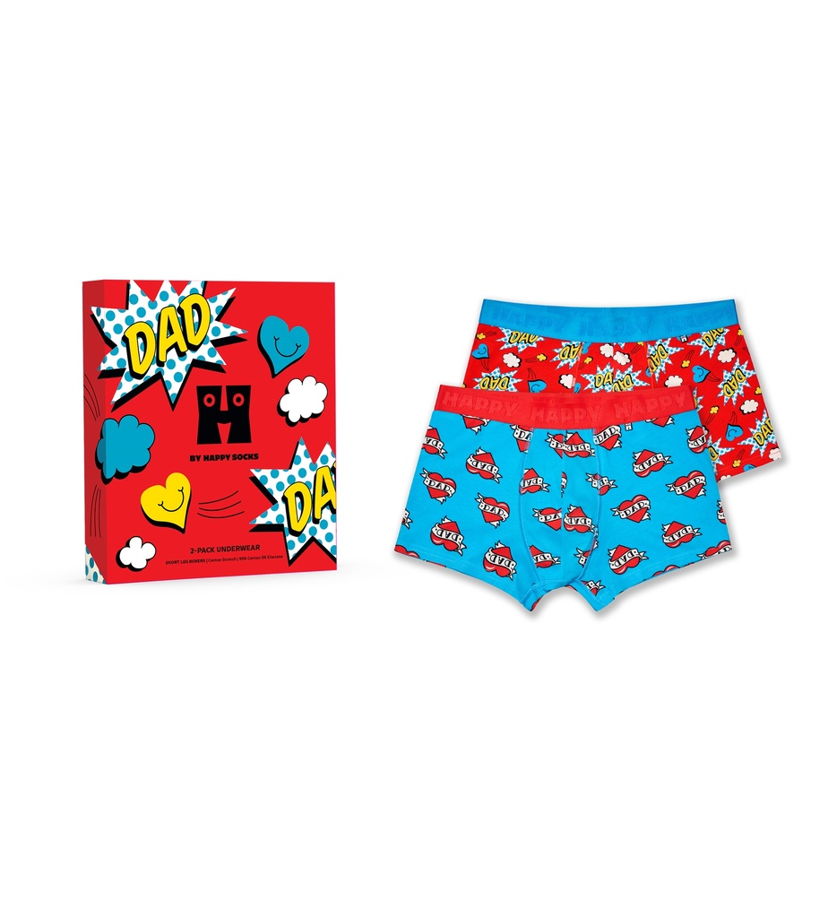 2-Pack Super Dad Short Boxers Gift Set
