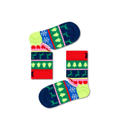 Kids Christmas Stripe Sock