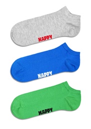 3-Pack Solid Low Socks