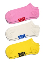 3-Pack Solid Low Socks