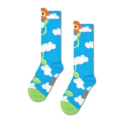 Kids Growing Flower Knee High Sock