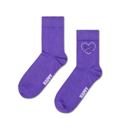 Bow Heart Sock