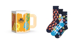 3-Pack Beer Glass Socks Gift Set