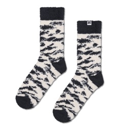 Fluffy Zebra Sock