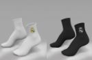 RM Quarter Socks 2-Pack Embroidery Logo